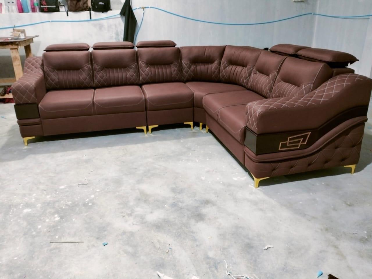 L-SHAPE CORNER SOFA SET