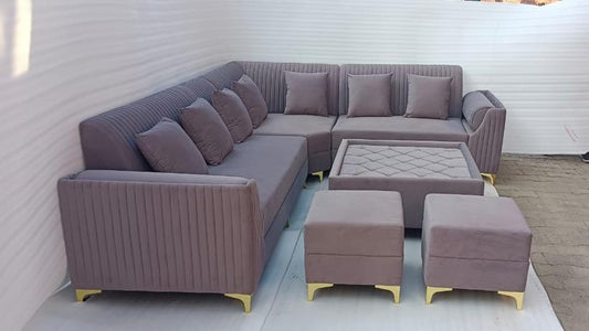 l corner sofa set